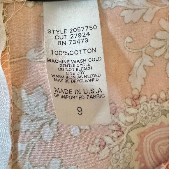 Vintage 90s pastel paisley skirt women’s 9 (fits 6/8) boho indie festival y2k - Picture 6 of 6